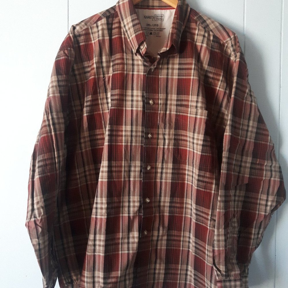 Denver Hayes Long-Sleeve Plaid Shirt - Picture 1 of 3